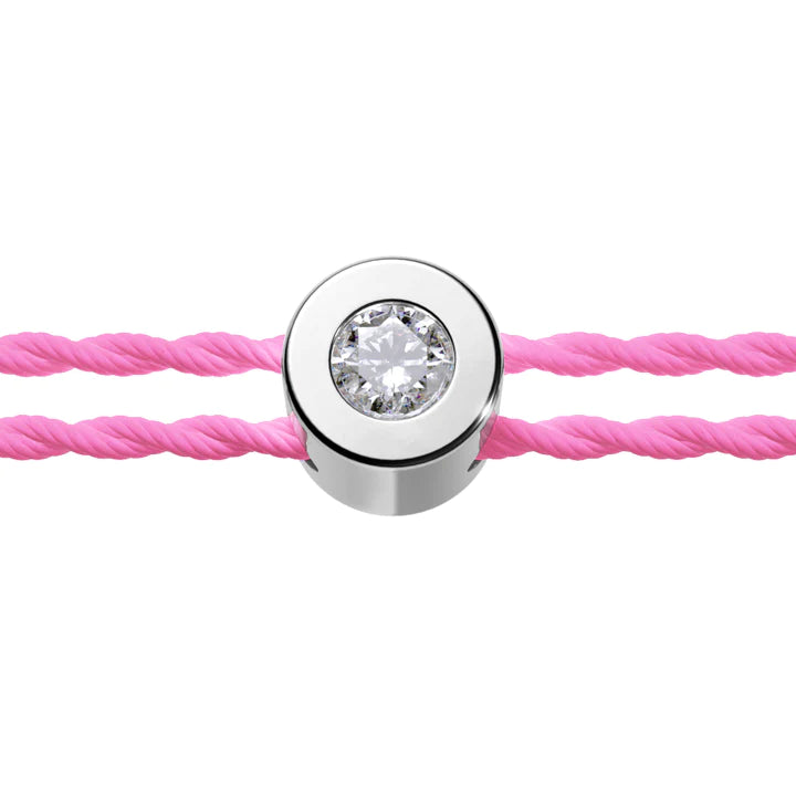 Parisian Solitaire Silver and Diamond