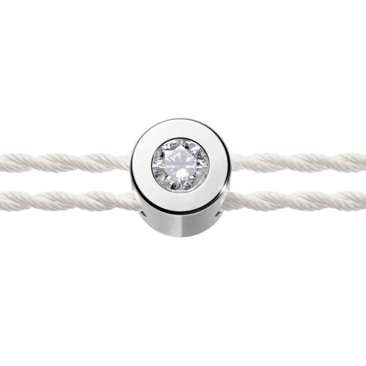 Parisian Solitaire Silver and Diamond