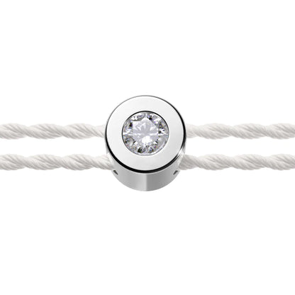 Parisian Solitaire Silver and Diamond