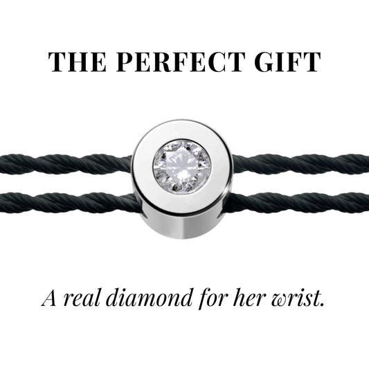 Parisian Solitaire Silver and Diamond
