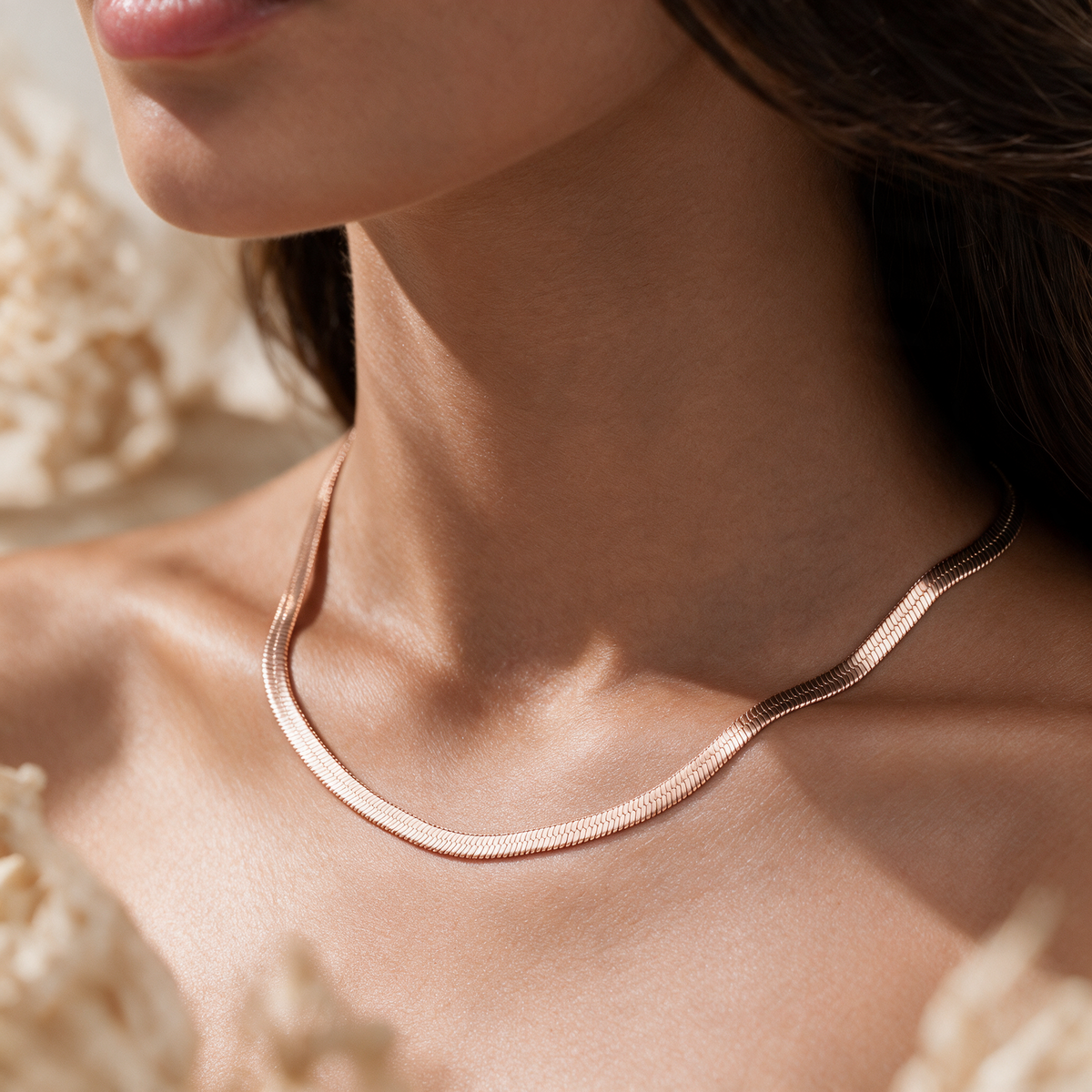 Étretat Herringbone Choker
