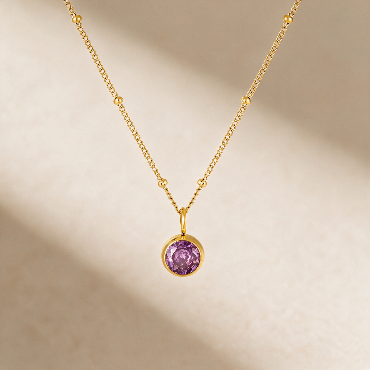 Gemstone Pendant Necklace