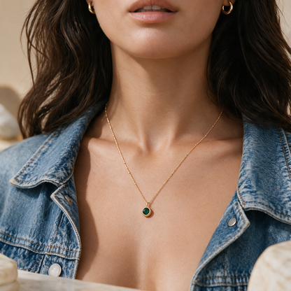 Gemstone Pendant Necklace