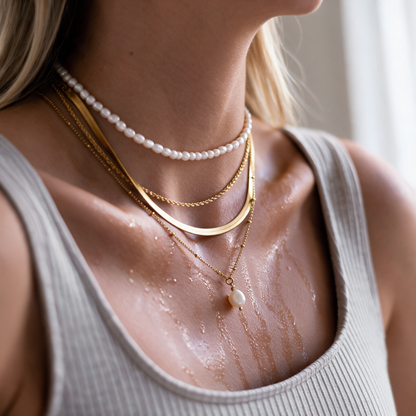 Étretat Herringbone Choker