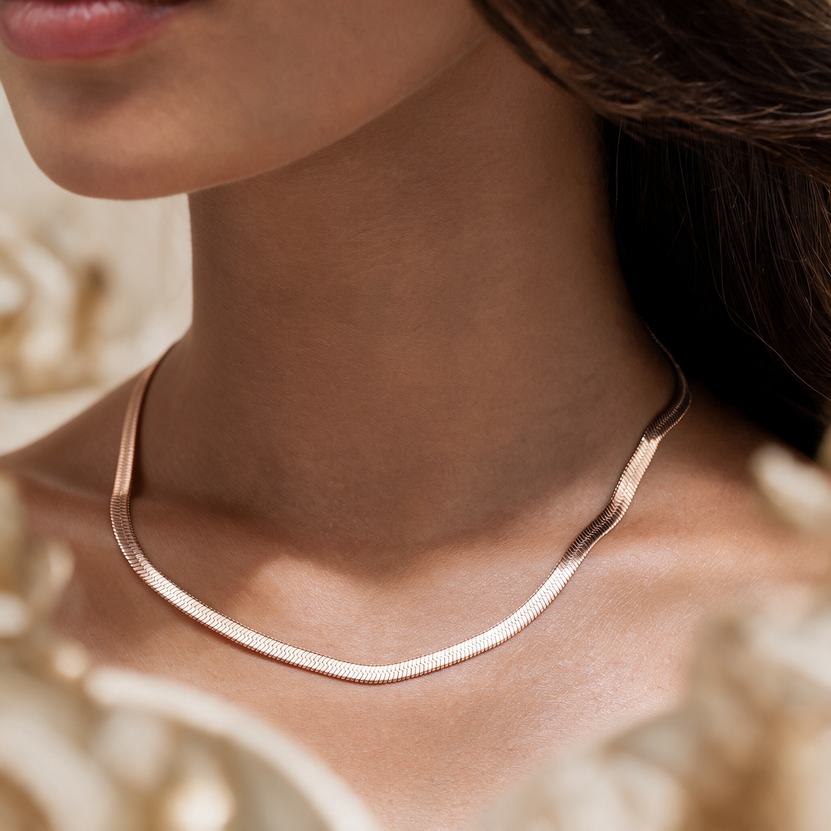 Étretat Herringbone Choker