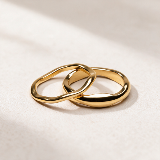 "Gemini" Stackable Rings