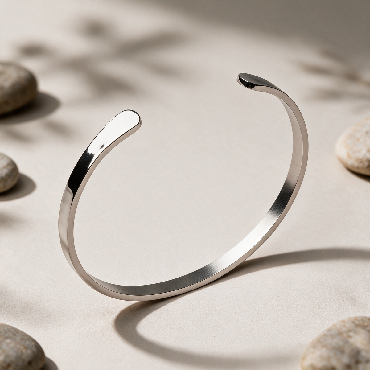 Textured Open Bangle