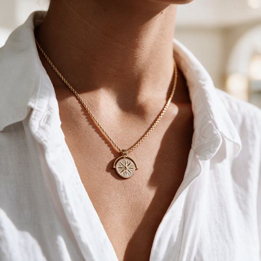 Golden Sun Necklace