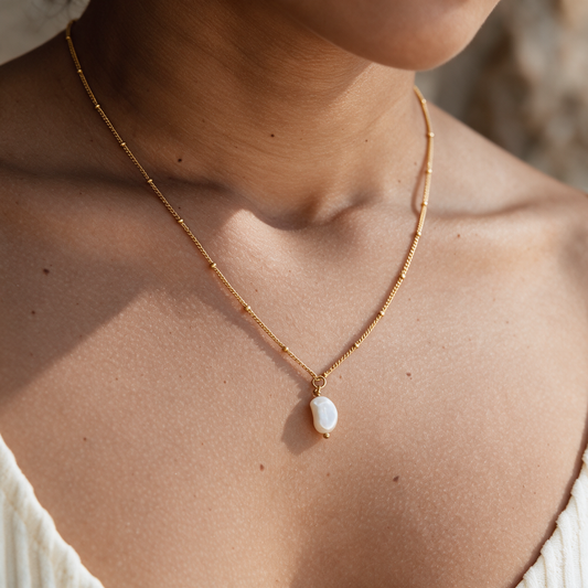 Freeform Pearl Drop