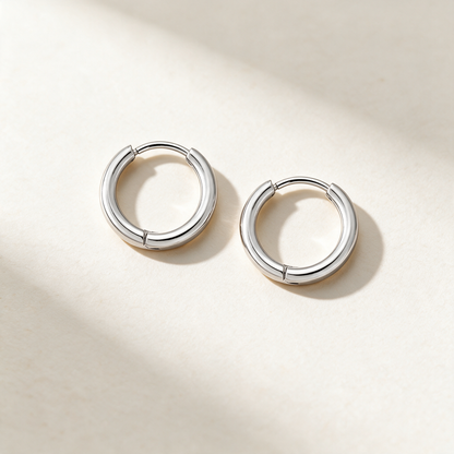 Timeless Gold Hoops
