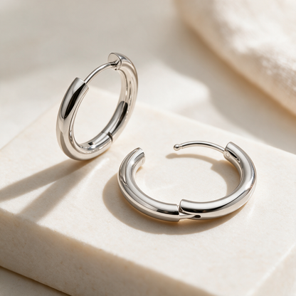 Timeless Gold Hoops