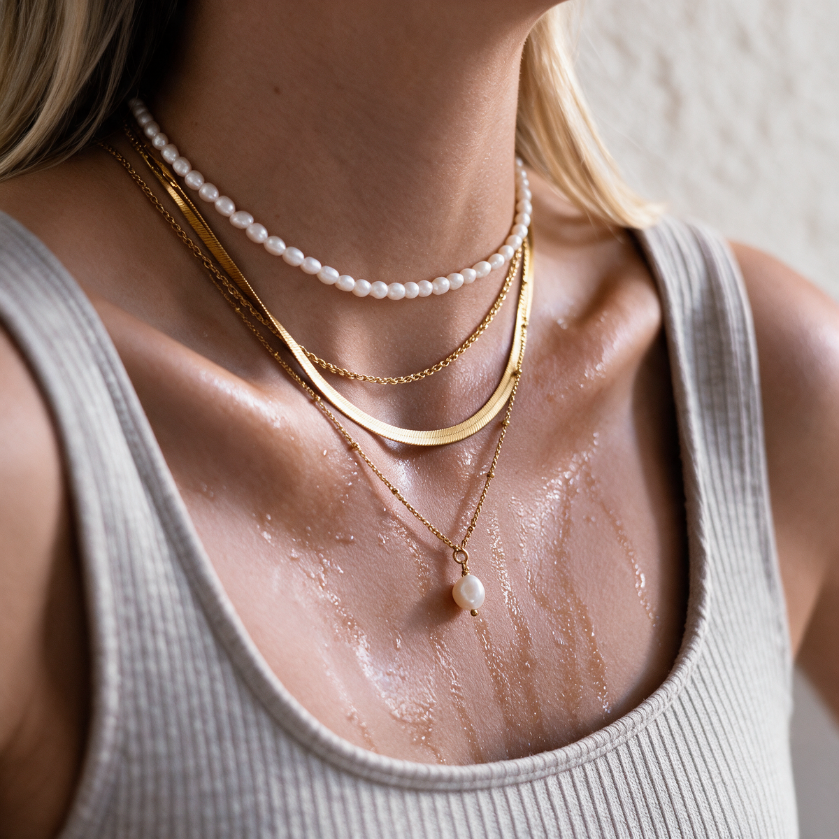 Freeform Pearl Drop
