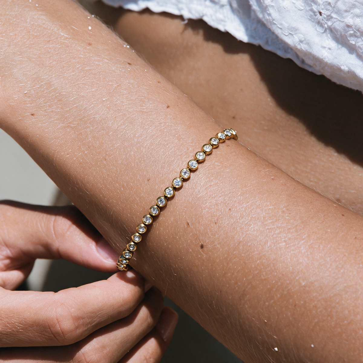 Crystal Eternity Bracelet