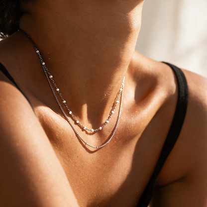 Twin Bead Choker