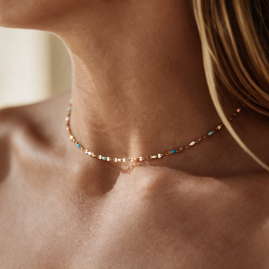 Multicolor Delicate Choker