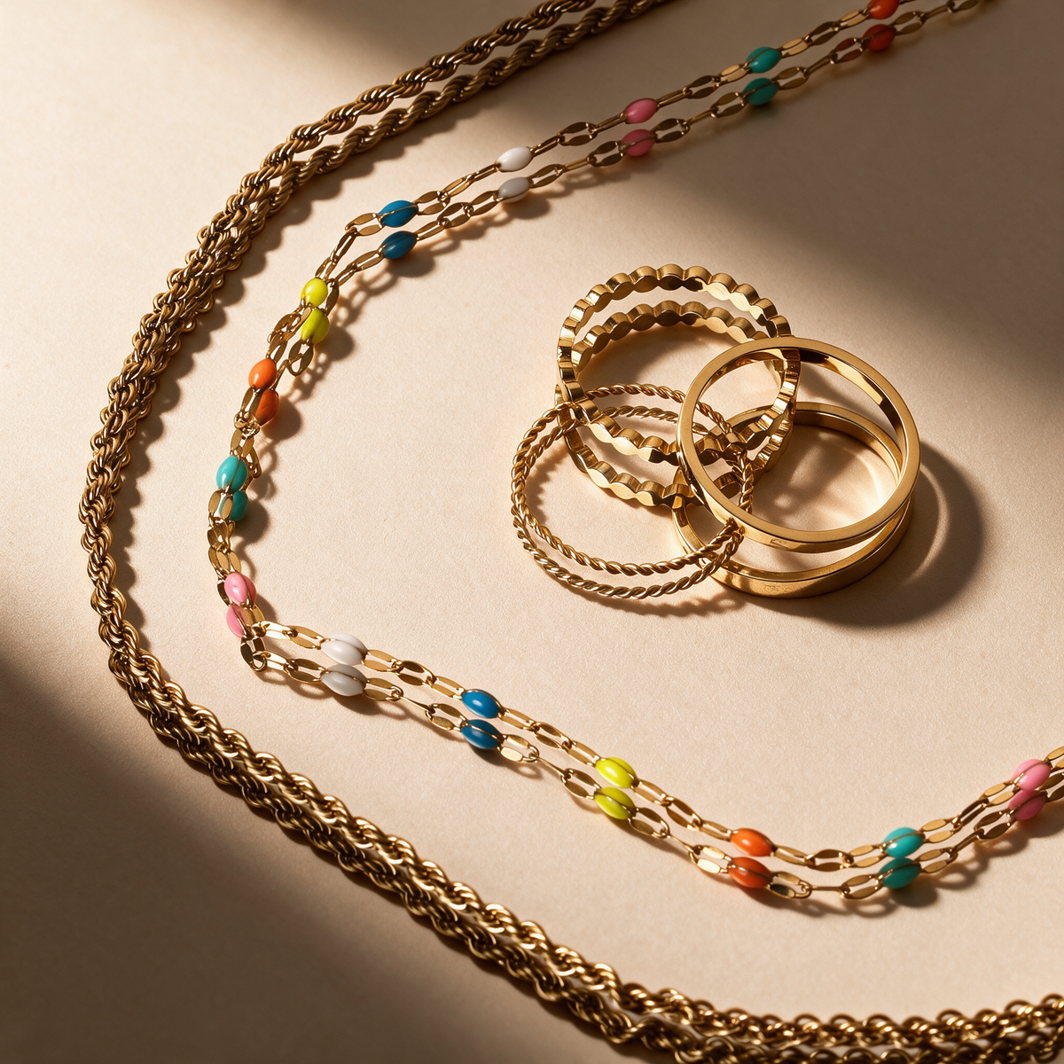 Multicolor Delicate Choker