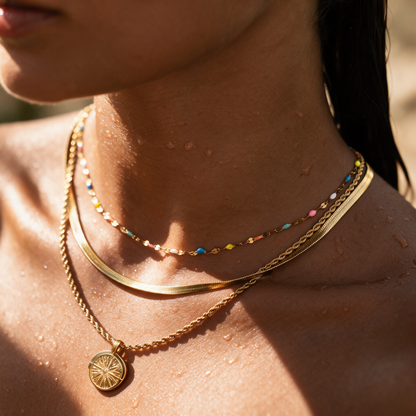 Multicolor Delicate Choker