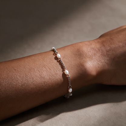 Cassis Pearl Bracelet