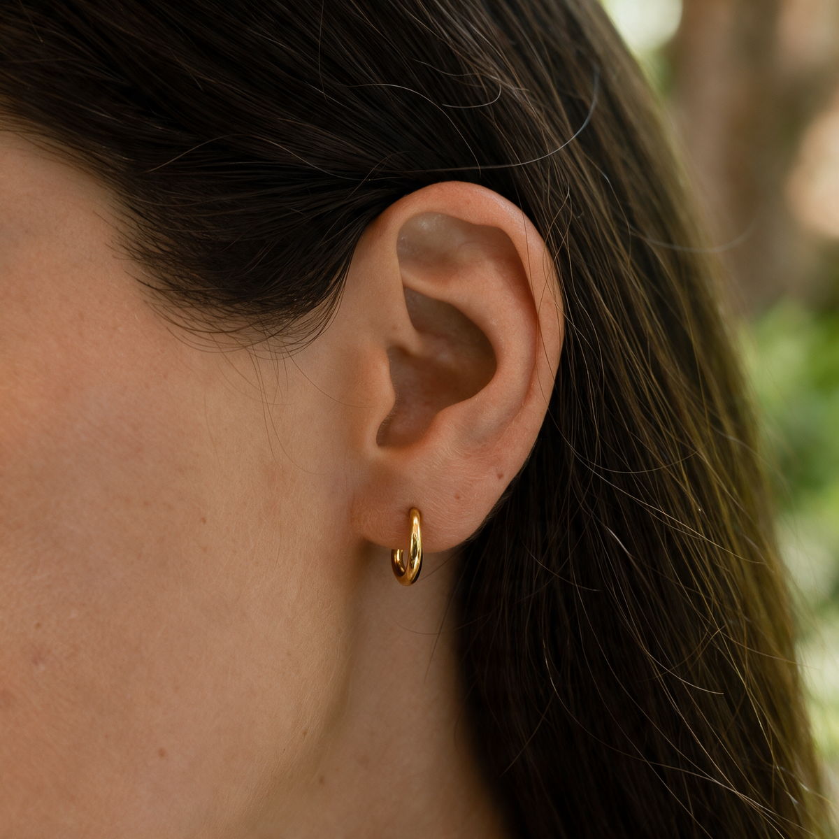 Petite Huggie Earrings