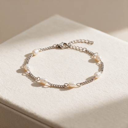 Cassis Pearl Bracelet