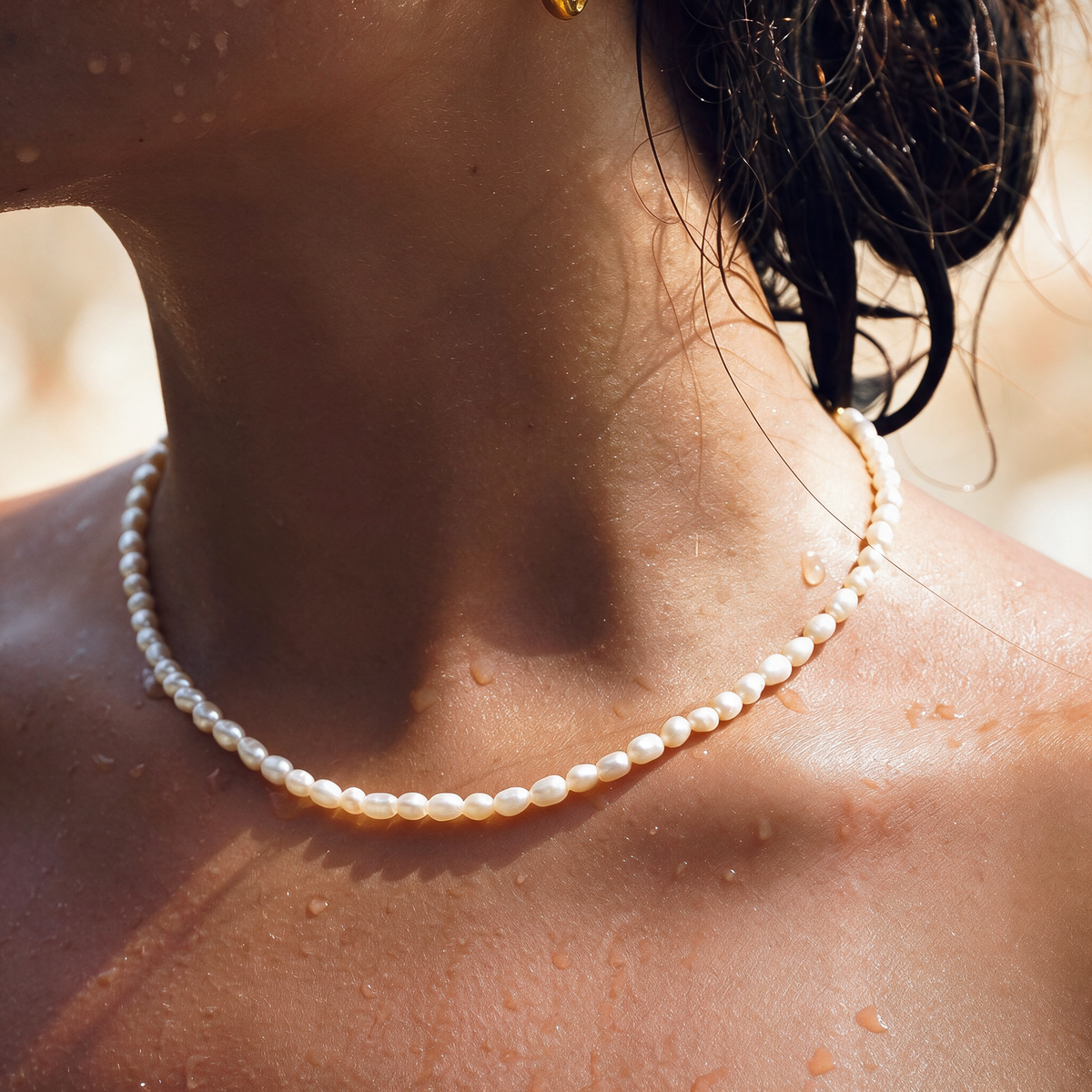Cultured Pearl Choker