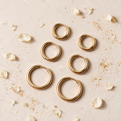 Trio Hoop Earring Set