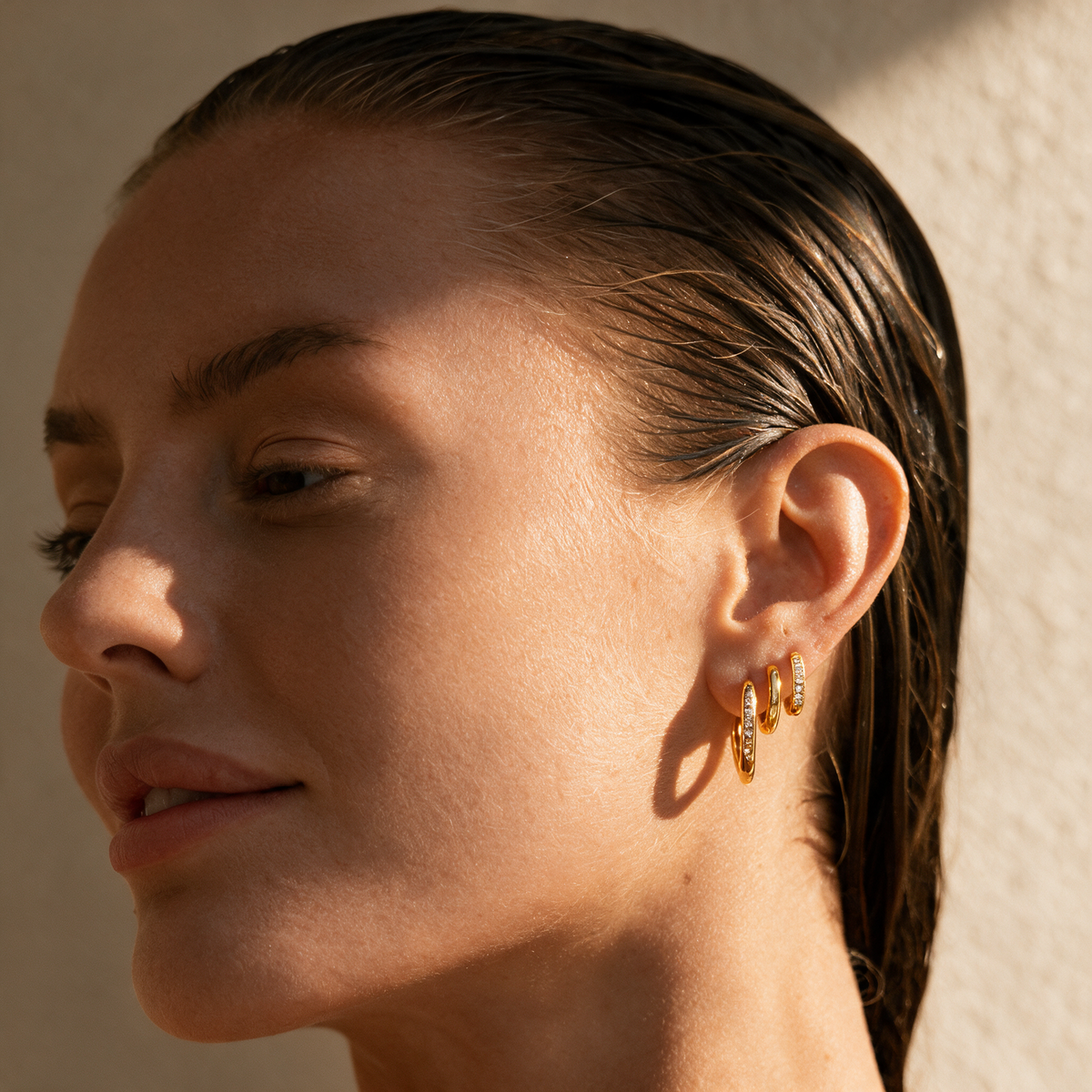 Trio Hoop Earring Set