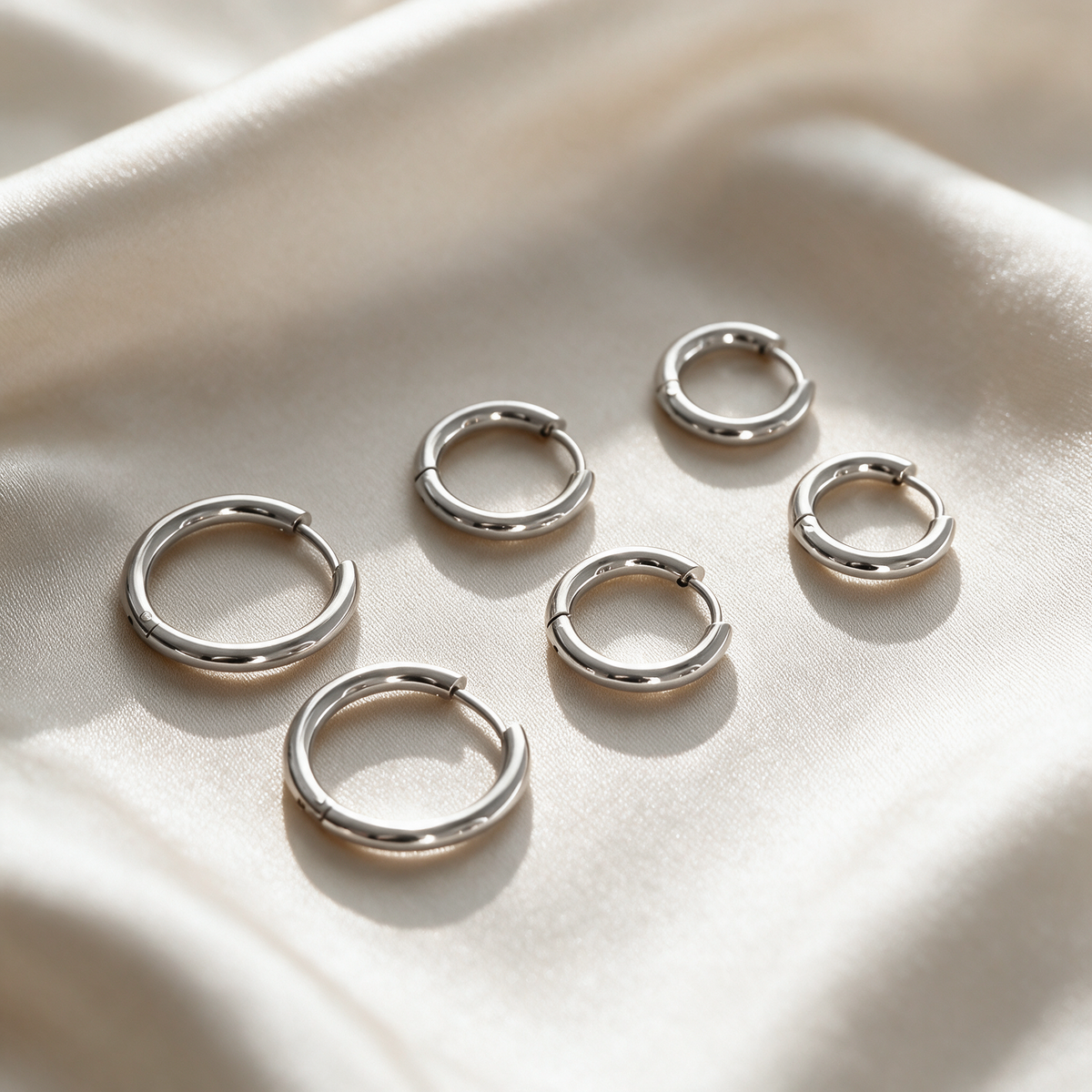 Trio Hoop Earring Set