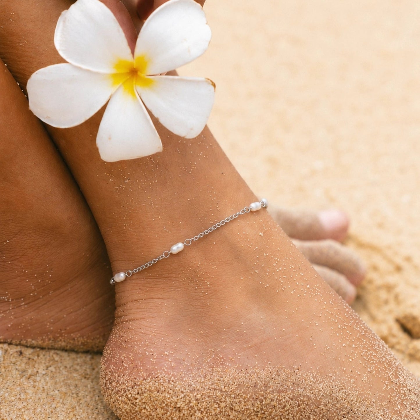 Freshwater Pearls Anklet